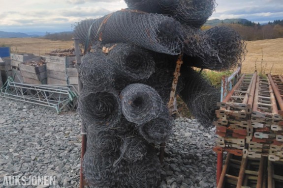 18 ruller sekskantnetting / trådnetting