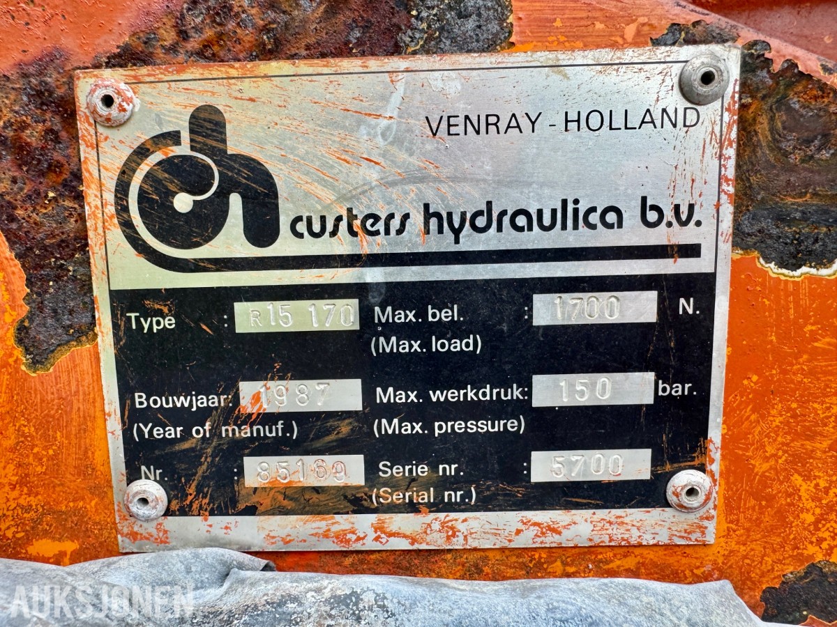 1987 Custers R15 170 Lift, arbeidskurv