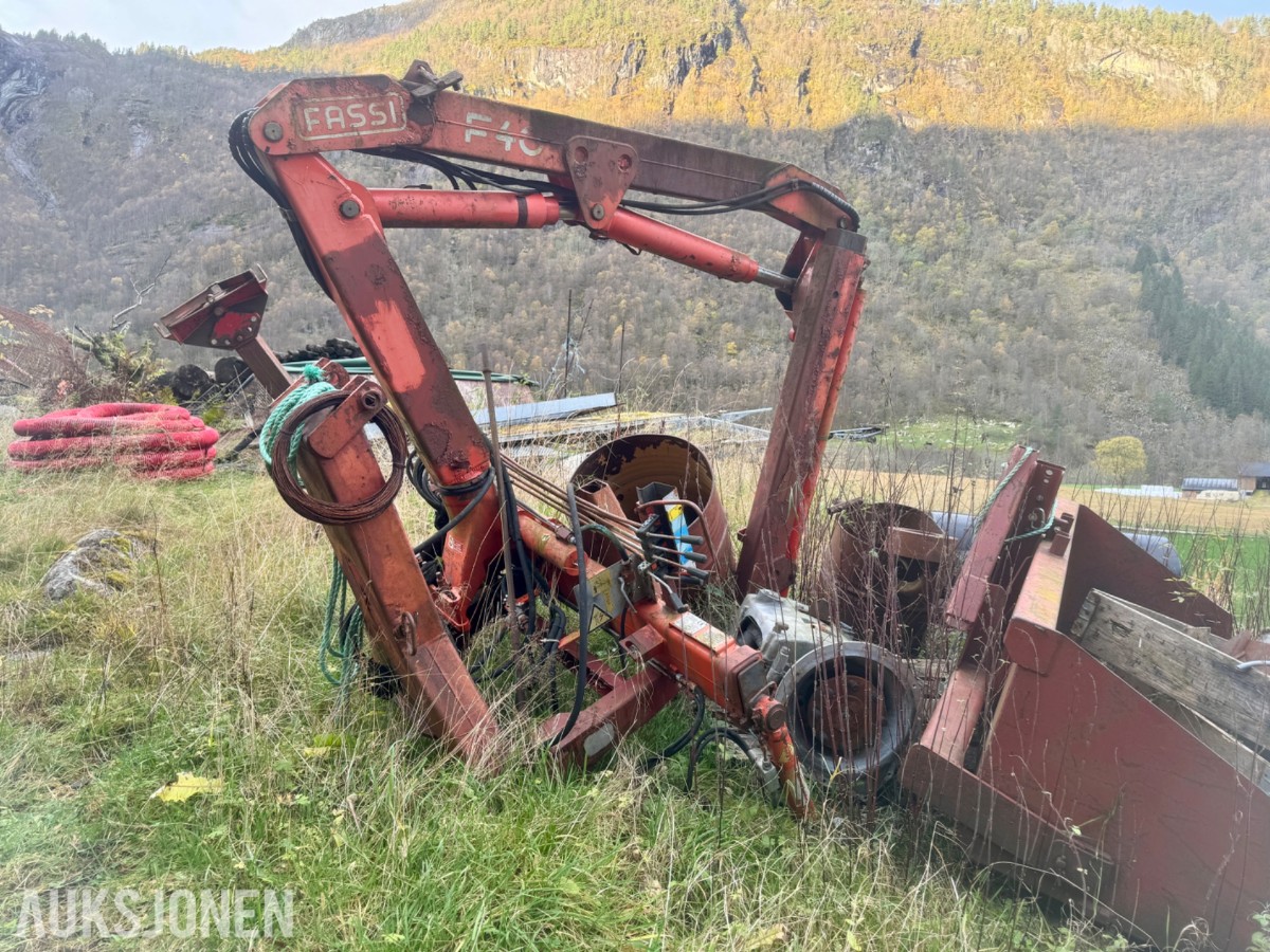 1998 Fassi F40.22 hydraulisk lastebilkran