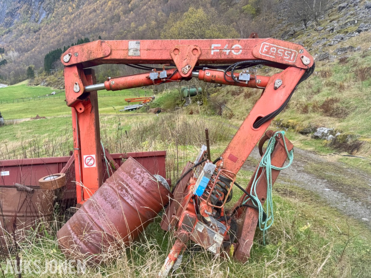 1998 Fassi F40.22 hydraulisk lastebilkran