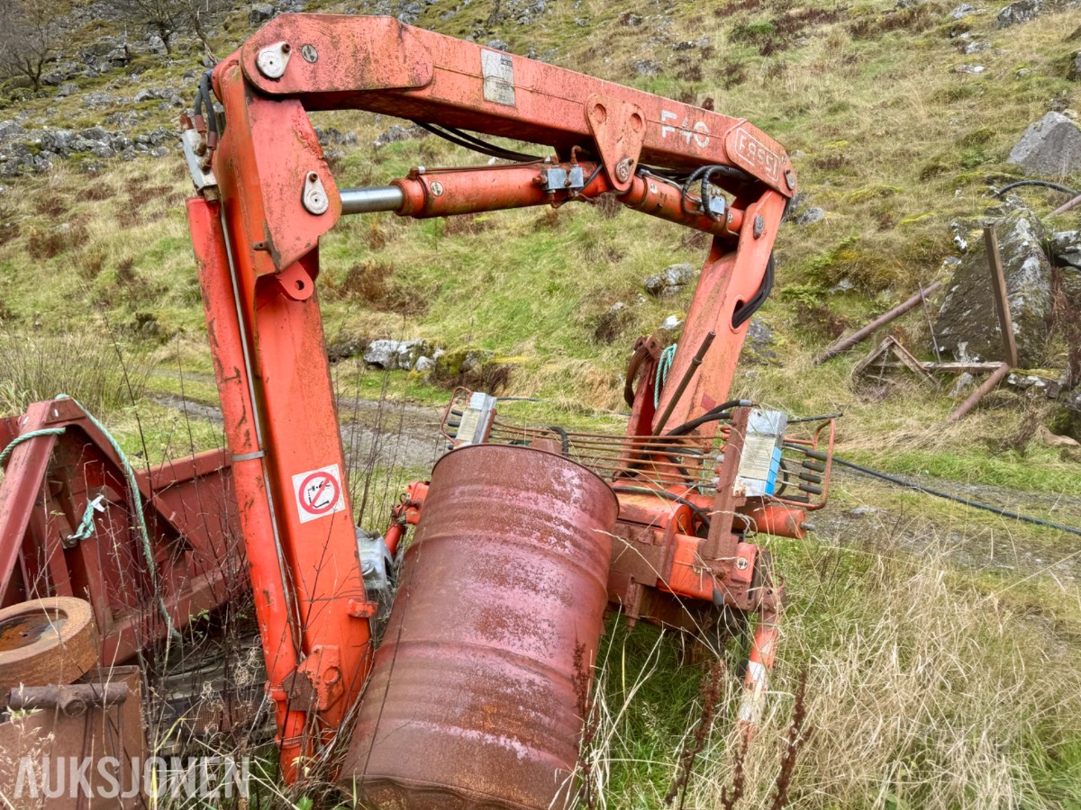 1998 Fassi F40.22 hydraulisk lastebilkran