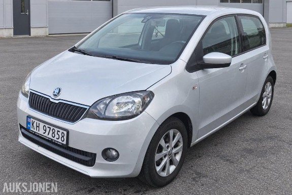2014 Skoda CITIGO 1.0 60hk  Parkeringssensorer foran og bak   EU OK 10.2027 