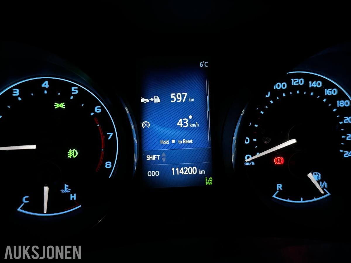 2015 TOYOTA AURIS NAF-TEST NY CLUTCH LAV KM