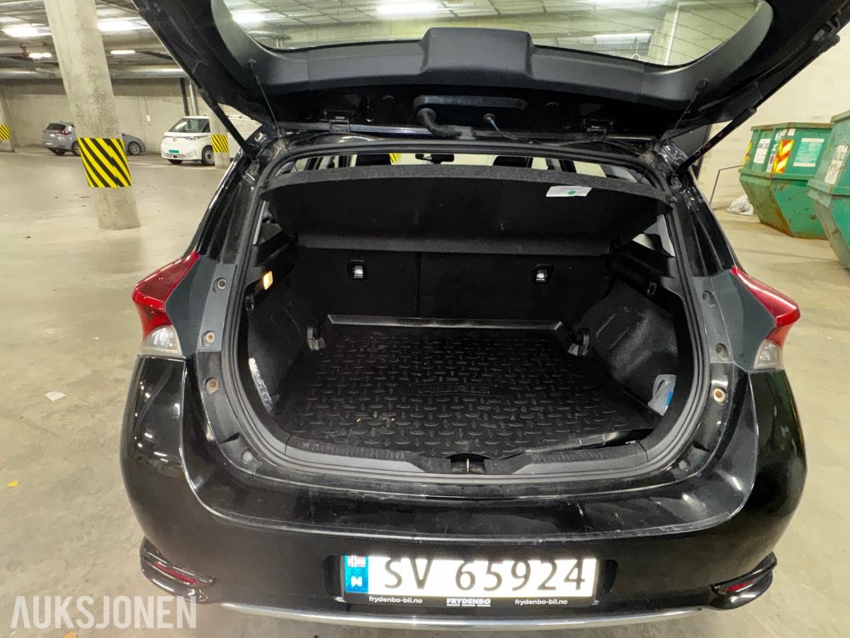 2015 TOYOTA AURIS NAF-TEST NY CLUTCH LAV KM