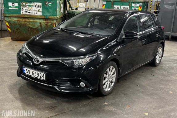 2015 TOYOTA AURIS NAF-TEST NY CLUTCH LAV KM