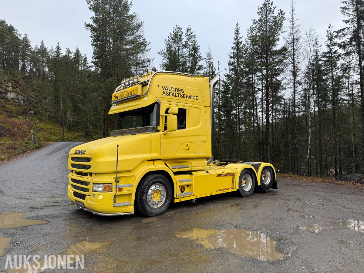 2004 Scania T164 GA 6X2 Snutebil Eu godkjent