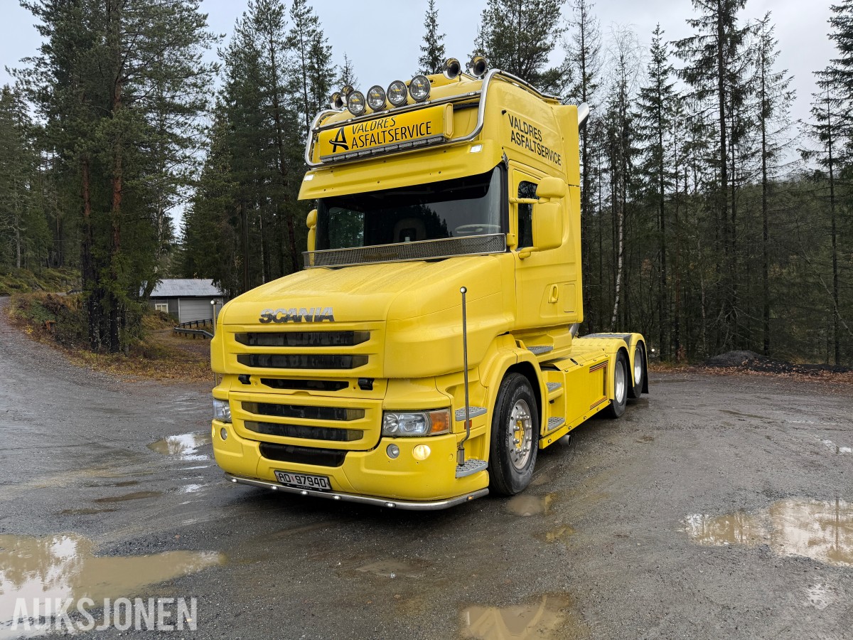 2004 Scania T164 GA 6X2 Snutebil Eu godkjent
