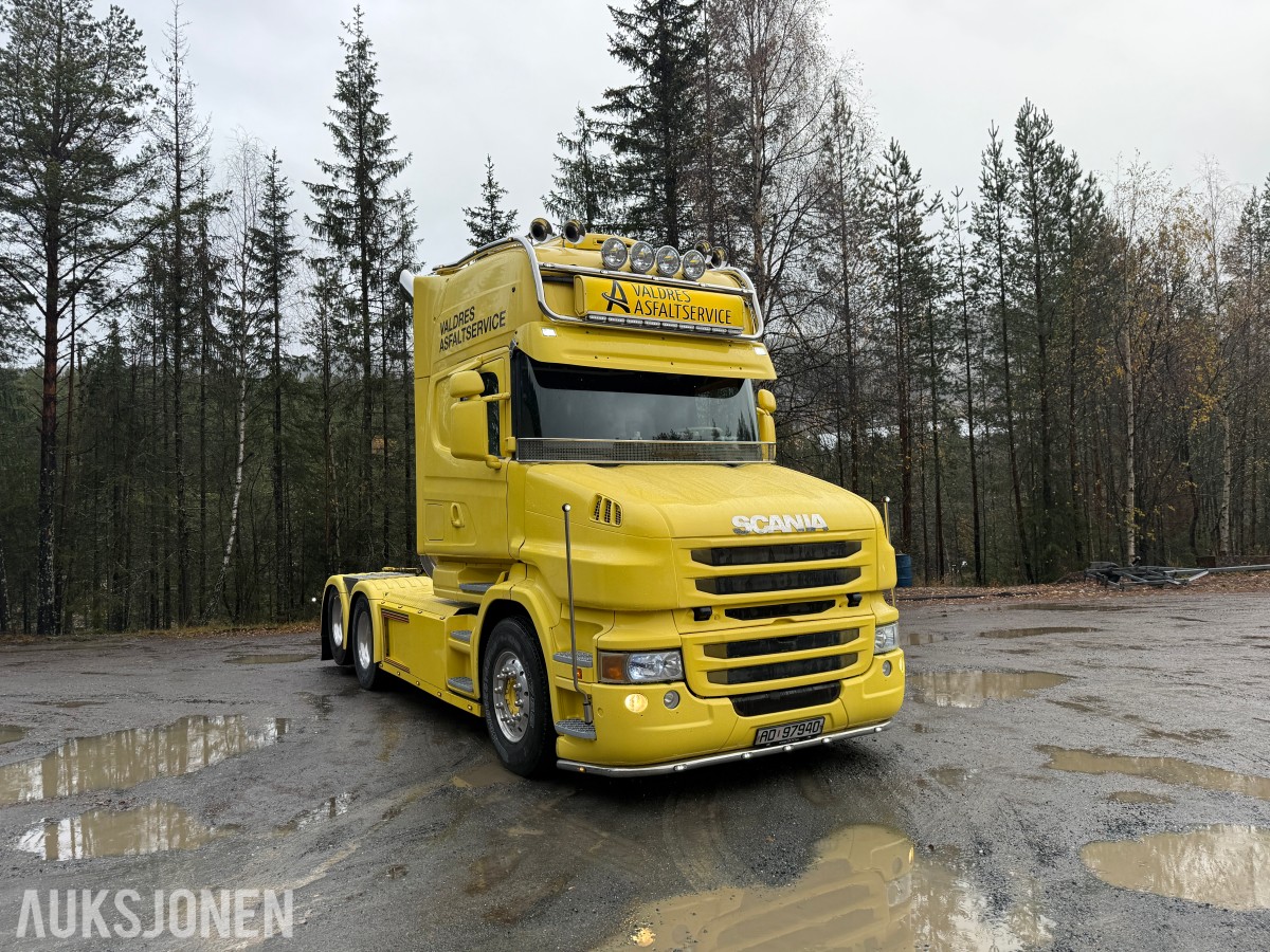 2004 Scania T164 GA 6X2 Snutebil Eu godkjent