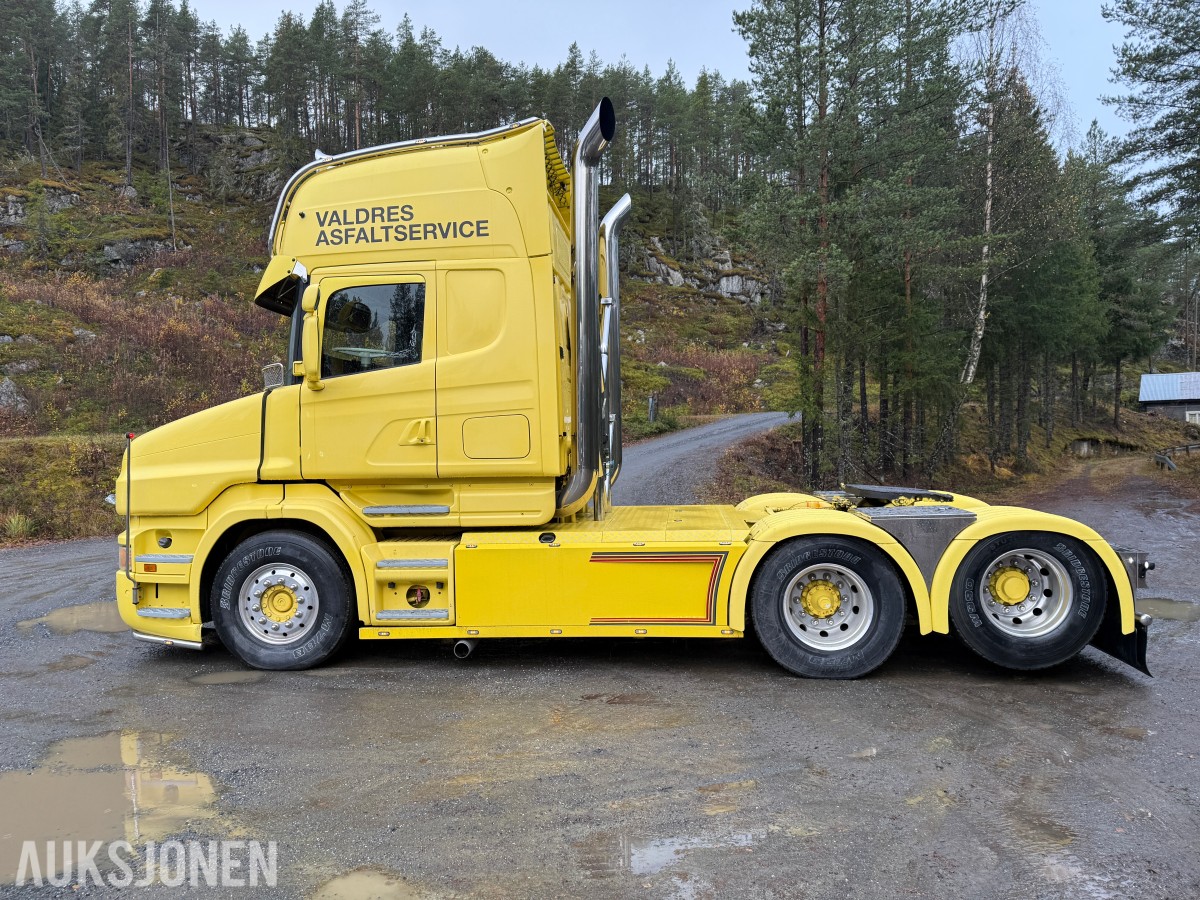 2004 Scania T164 GA 6X2 Snutebil Eu godkjent