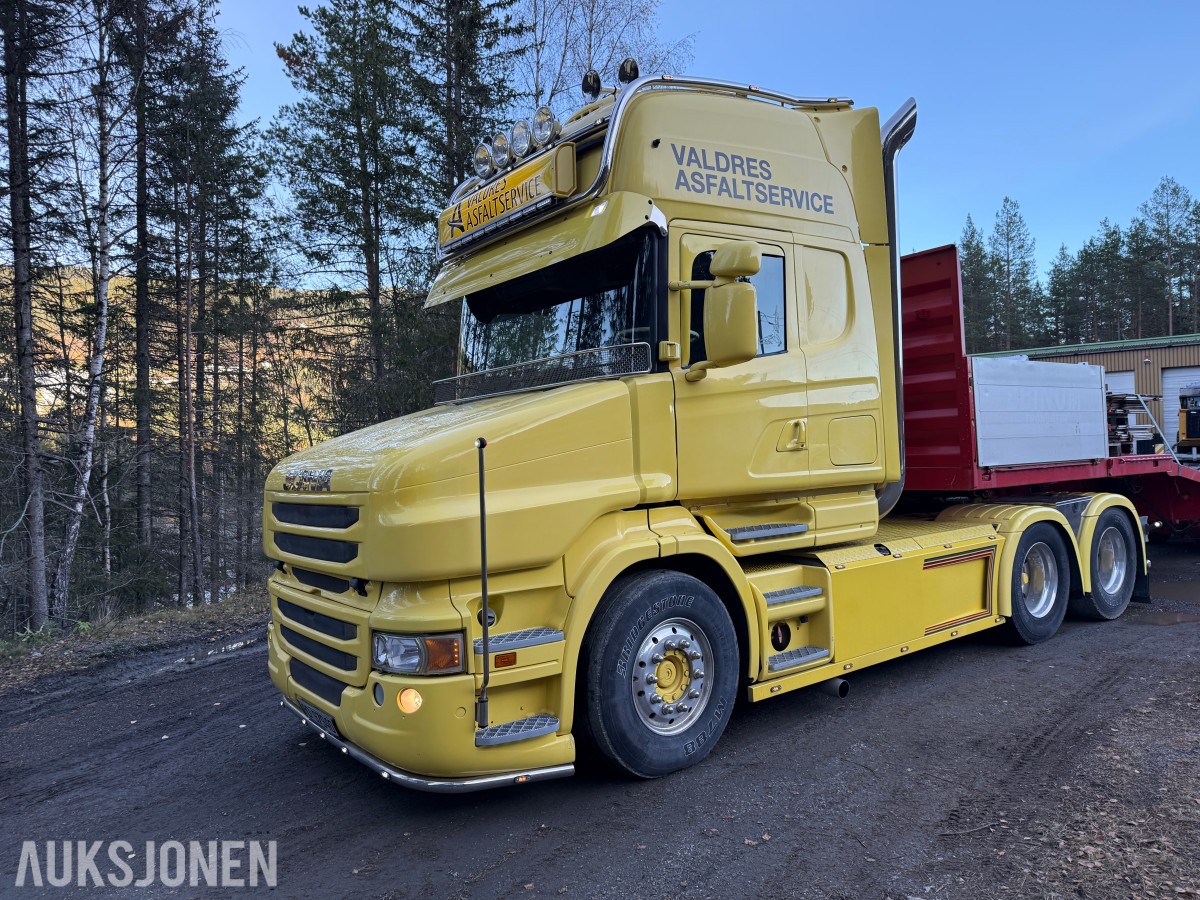 2004 Scania T164 GA 6X2 Snutebil Eu godkjent