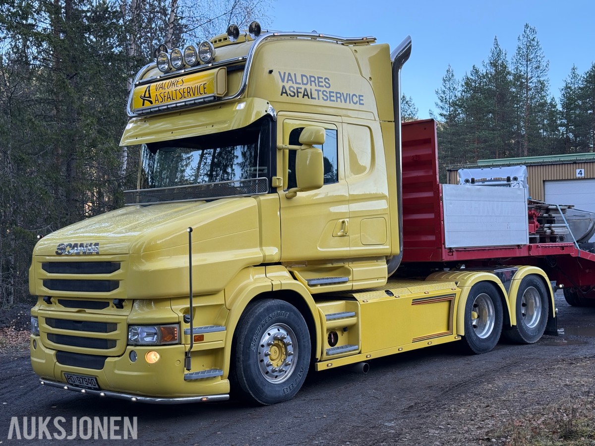 2004 Scania T164 GA 6X2 Snutebil Eu godkjent
