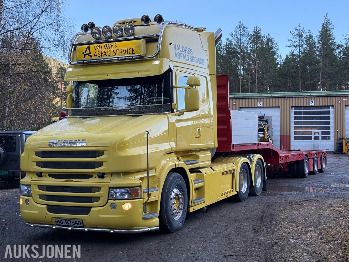 2004 Scania T164 GA 6X2 Snutebil Eu godkjent