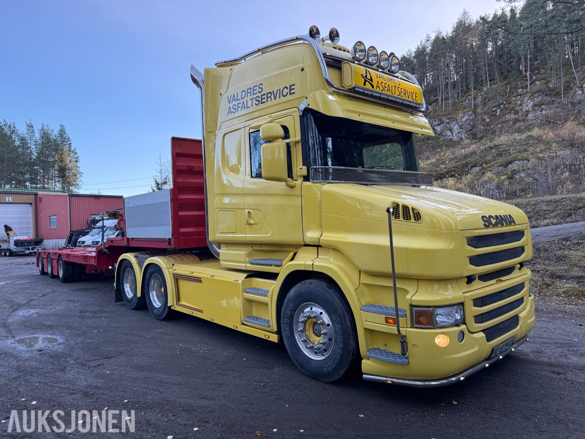 2004 Scania T164 GA 6X2 Snutebil Eu godkjent