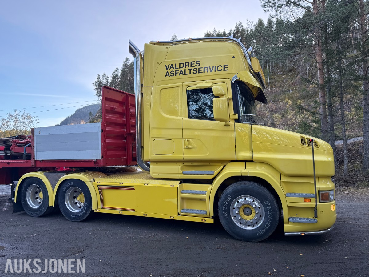 2004 Scania T164 GA 6X2 Snutebil Eu godkjent