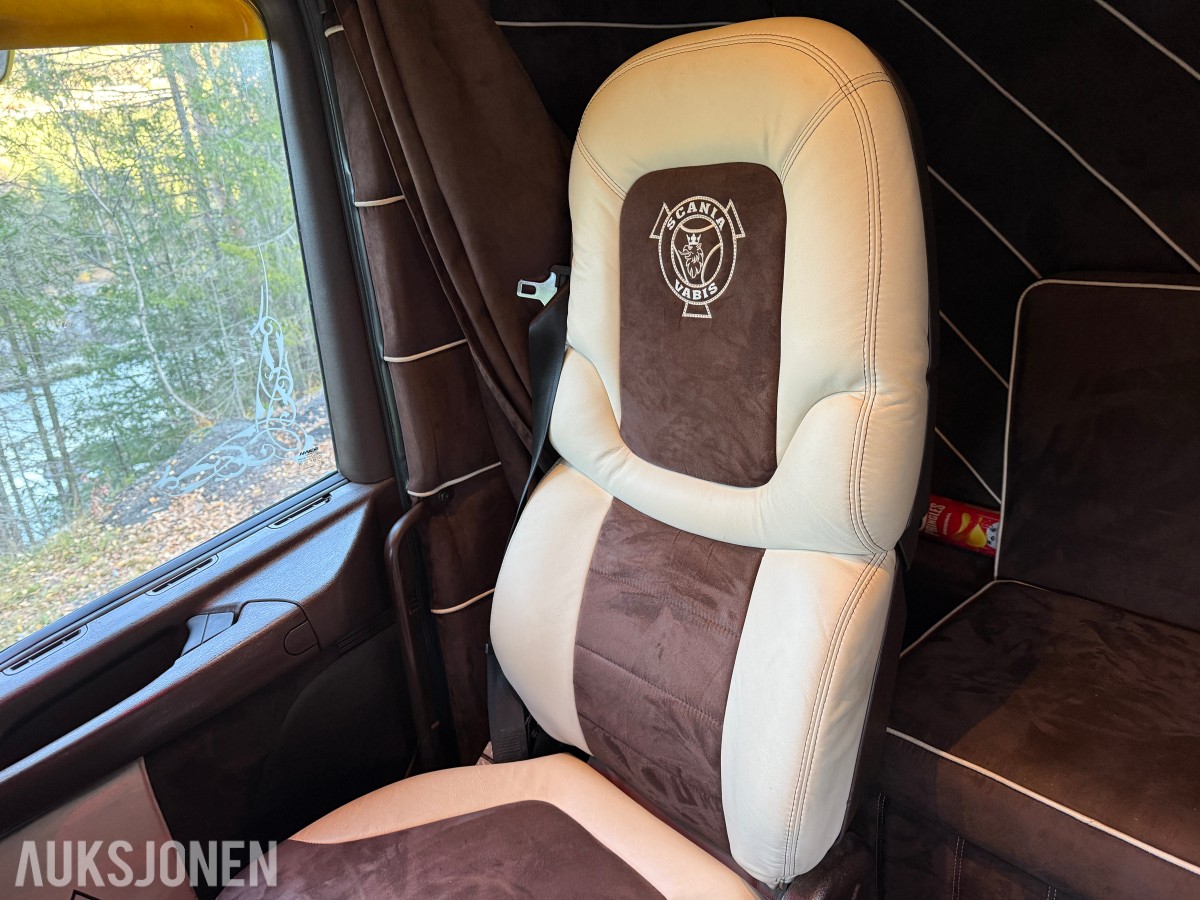 2004 Scania T164 GA 6X2 Snutebil Eu godkjent