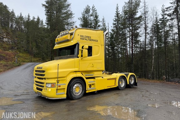 2004 Scania T164 GA 6X2 Snutebil Eu godkjent