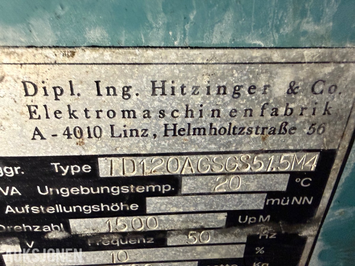 Knuse / sikteverk Komplett m/Aggregat. Flere fraksjoner, Velfungerende, Bra kapasitet ++