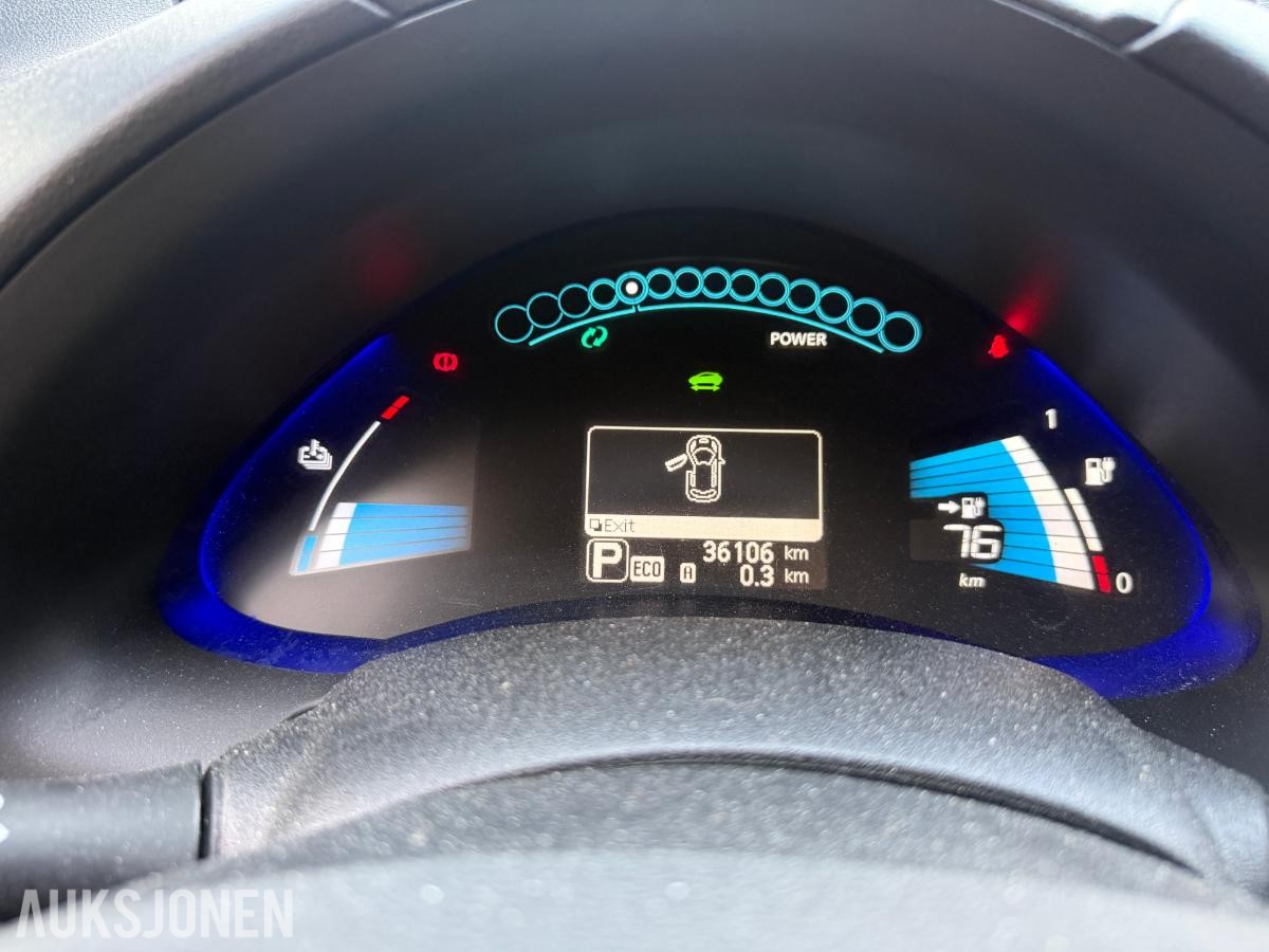 2016 Nissan LEAF 0KW, 36106km - rep.objekt