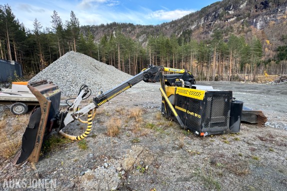 2016 Slagkraft Kantklipperaggregat - Craft W10, CAT C4.4 motor - SC70 kranarm og 2 stk SH 150 klippepanner med joystick og skjerm