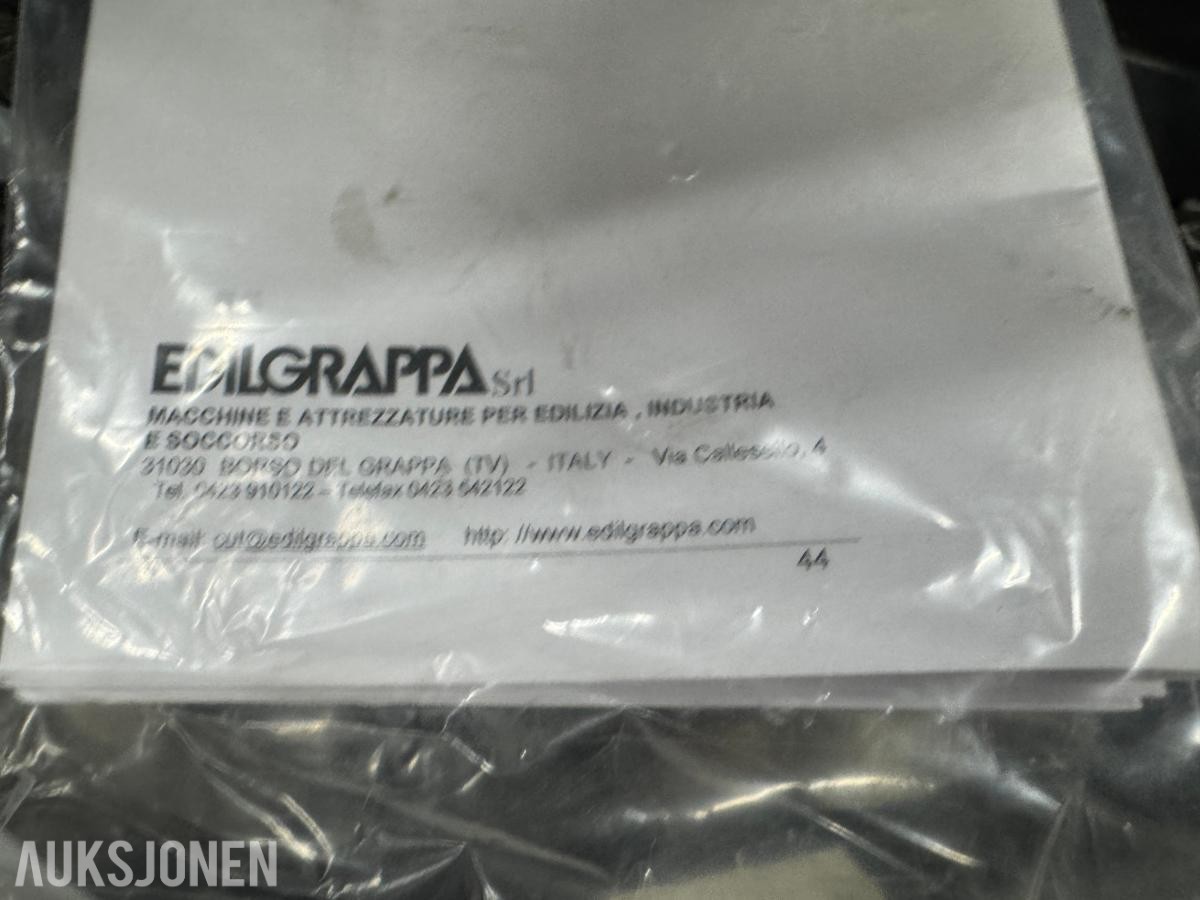 Edilgrappa MU16 elektrisk hydraulisk armeringskutter – 16 mm