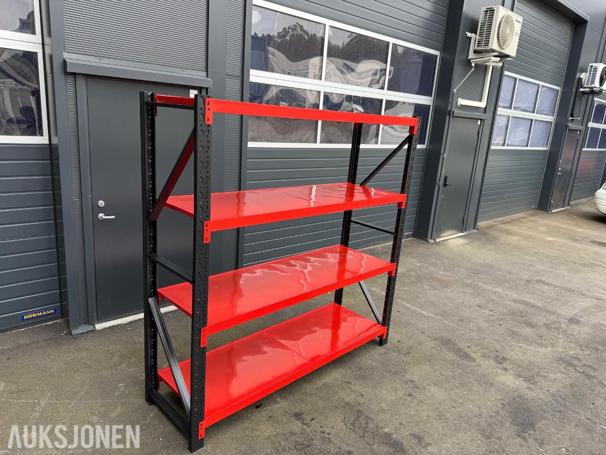 10 stk nye hyllereoler 2000x600x2000
