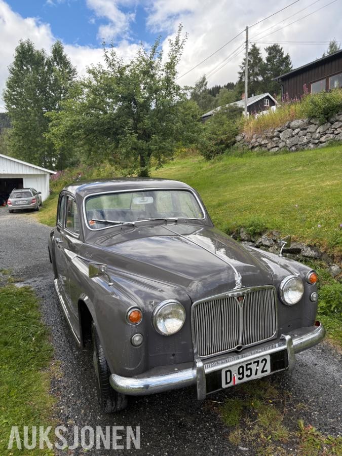 1958  Rover p4 90 veteran lav km  Fritatt fra eu 