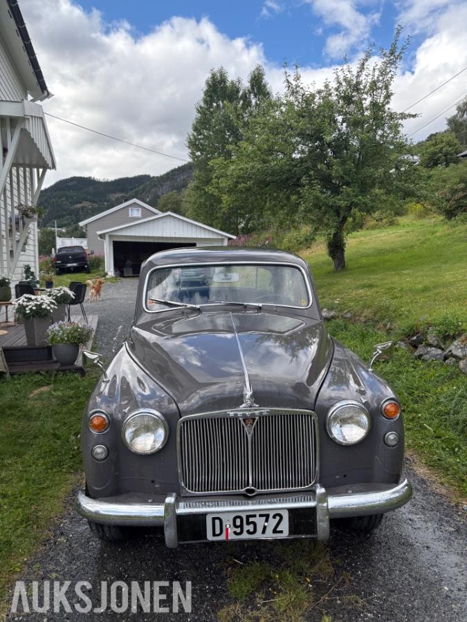 1958  Rover p4 90 veteran lav km  Fritatt fra eu 