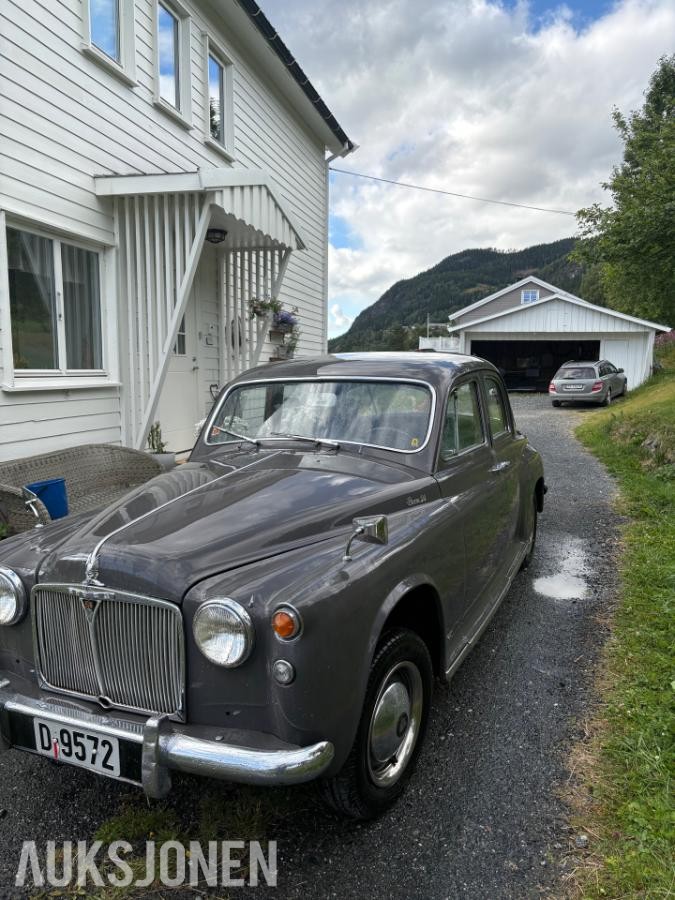 1958  Rover p4 90 veteran lav km  Fritatt fra eu 