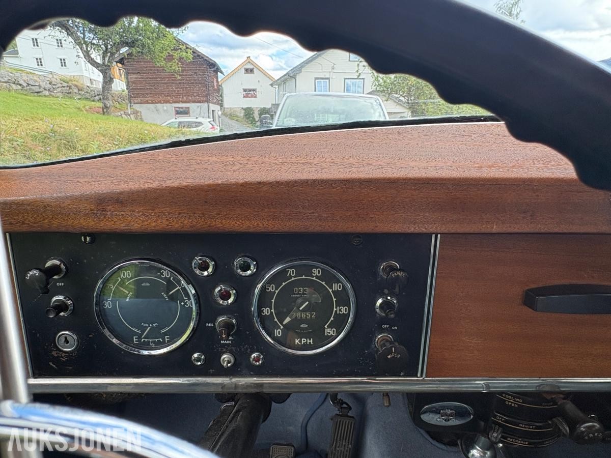 1958  Rover p4 90 veteran lav km  Fritatt fra eu 