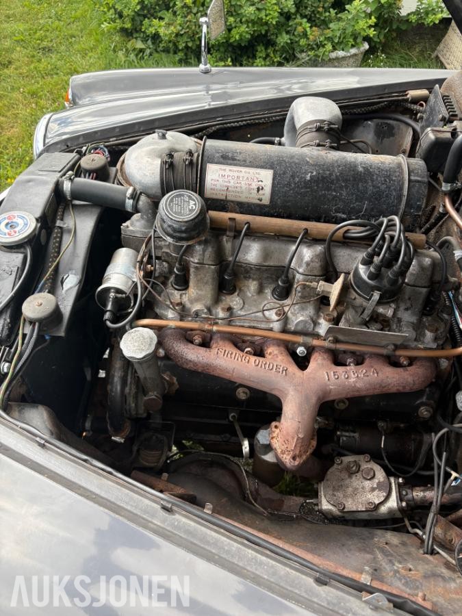 1958  Rover p4 90 veteran lav km  Fritatt fra eu 