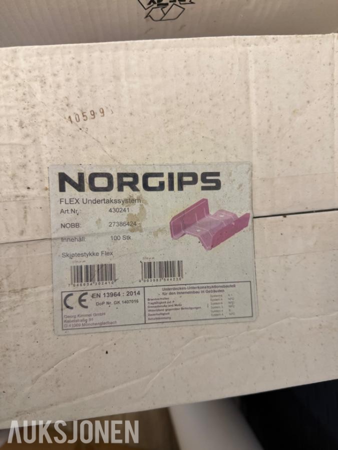 Norgips Norgips Flex himlingsystem *Ingen minstepris*