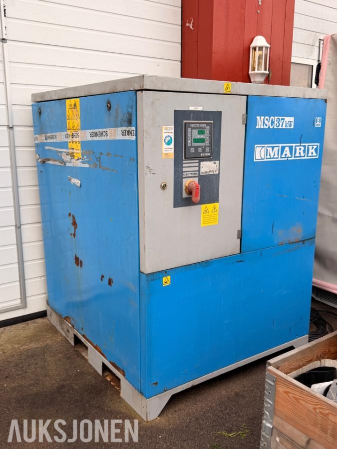 MARK MSC 37/8 Kraftig Industri-skruekompressor (37 kW / 230V 3-fas)
