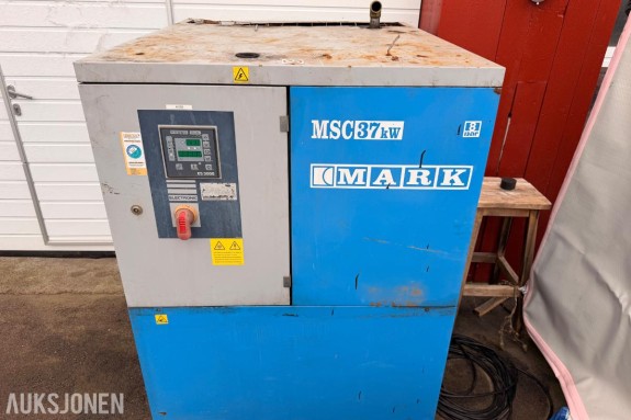 MARK MSC 37/8 Kraftig Industri-skruekompressor (37 kW / 230V 3-fas)