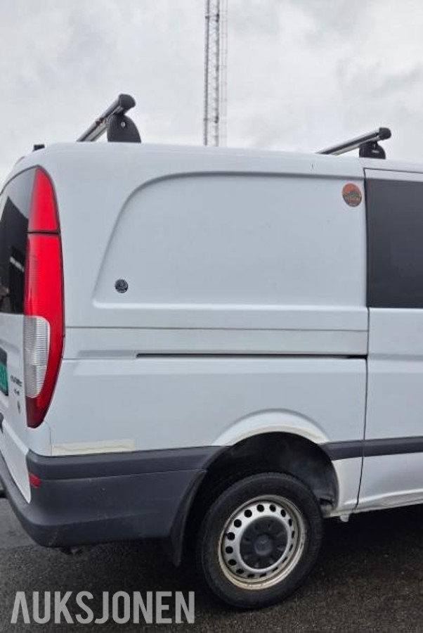 2014 Mercedes-Benz Vito 2.1 CDI 136HK 4MATIC Automat, Hengerfeste, Skinnseter