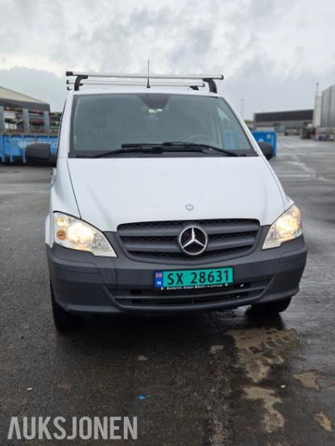 2014 Mercedes-Benz Vito 2.1 CDI 136HK 4MATIC Automat, Hengerfeste, Skinnseter