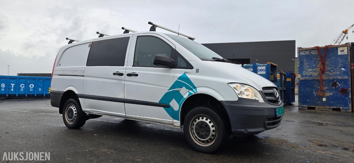 2014 Mercedes-Benz Vito 2.1 CDI 136HK 4MATIC Automat, Hengerfeste, Skinnseter