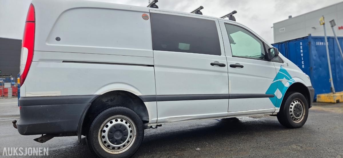 2014 Mercedes-Benz Vito 2.1 CDI 136HK 4MATIC Automat, Hengerfeste, Skinnseter
