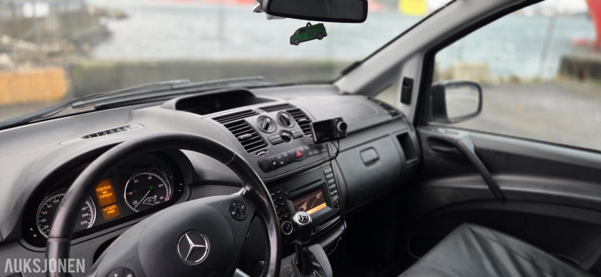 2014 Mercedes-Benz Vito 2.1 CDI 136HK 4MATIC Automat, Hengerfeste, Skinnseter