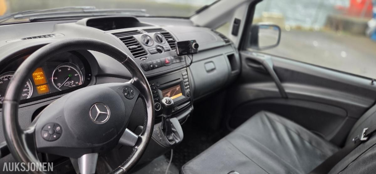 2014 Mercedes-Benz Vito 2.1 CDI 136HK 4MATIC Automat, Hengerfeste, Skinnseter