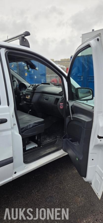2014 Mercedes-Benz Vito 2.1 CDI 136HK 4MATIC Automat, Hengerfeste, Skinnseter