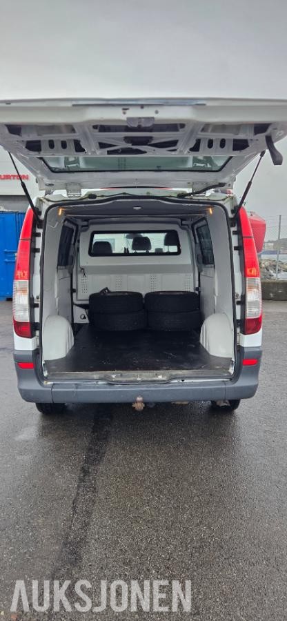 2014 Mercedes-Benz Vito 2.1 CDI 136HK 4MATIC Automat, Hengerfeste, Skinnseter