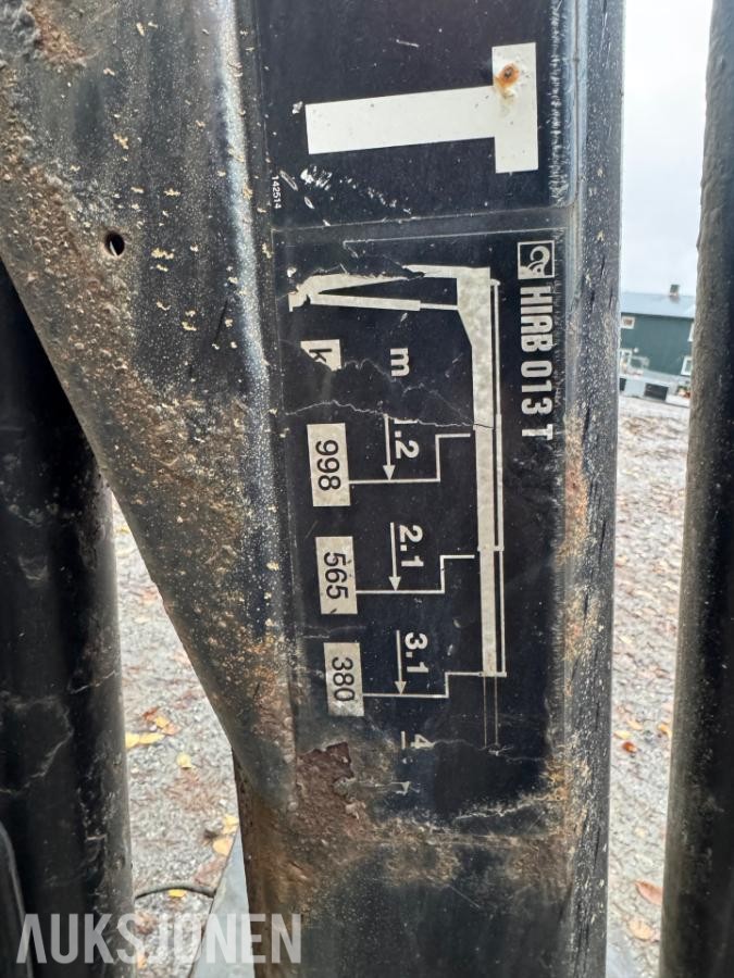 Hiab 013T kran