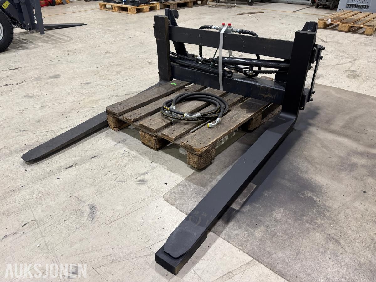 2024 Hydraulisk pallegaffel 2,5 tonn med Euro-kobling