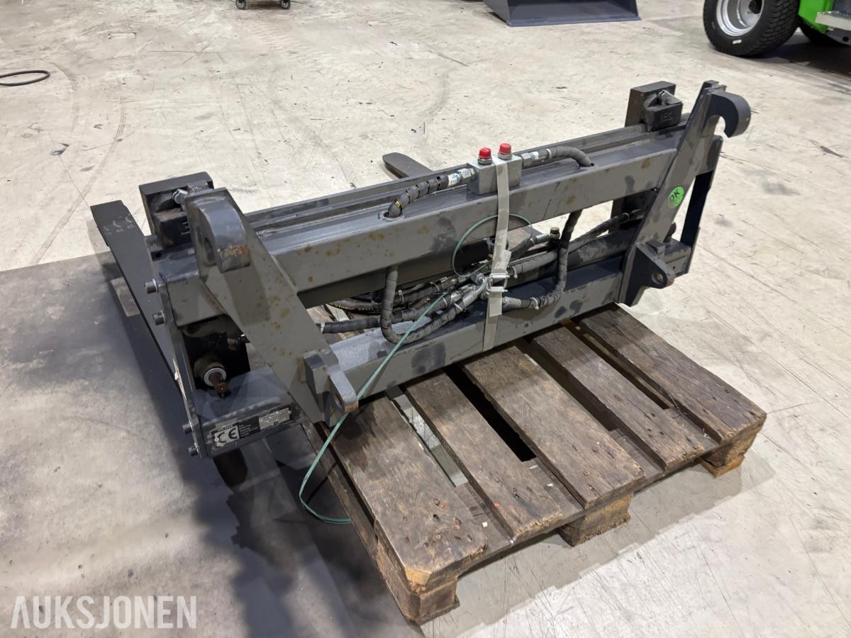 2024 Hydraulisk pallegaffel 2,5 tonn med Euro-kobling