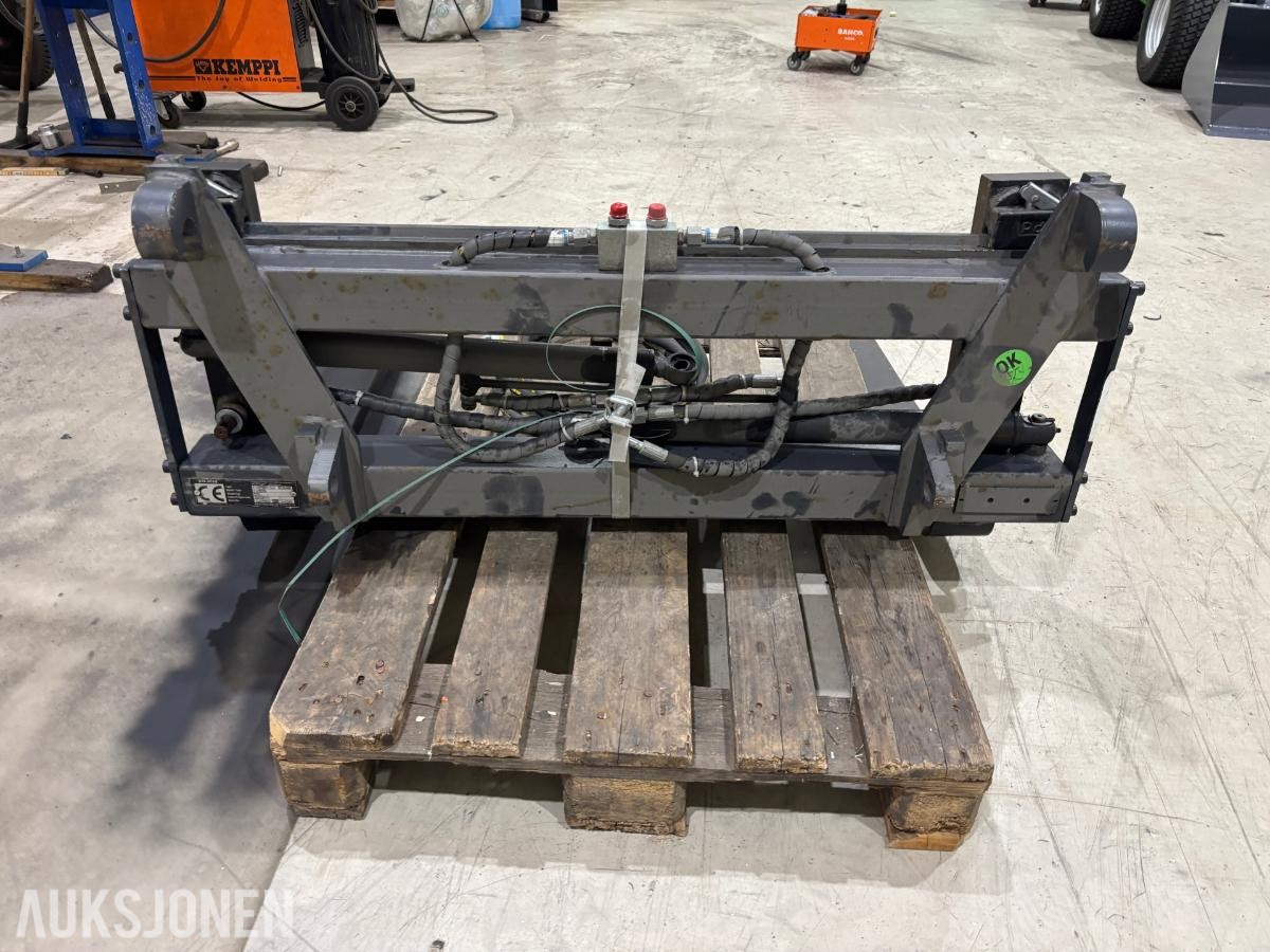 2024 Hydraulisk pallegaffel 2,5 tonn med Euro-kobling