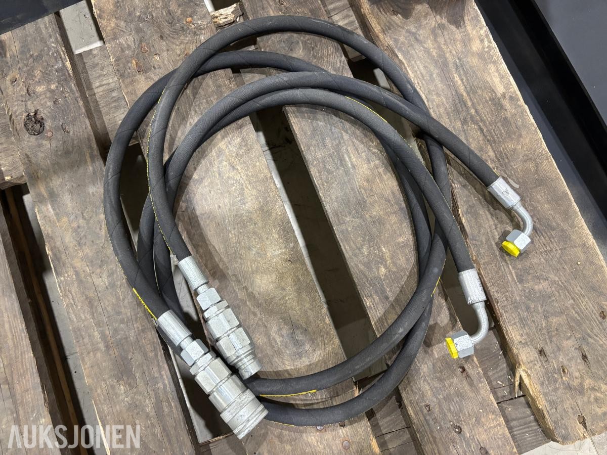 2024 Hydraulisk pallegaffel 2,5 tonn med Euro-kobling