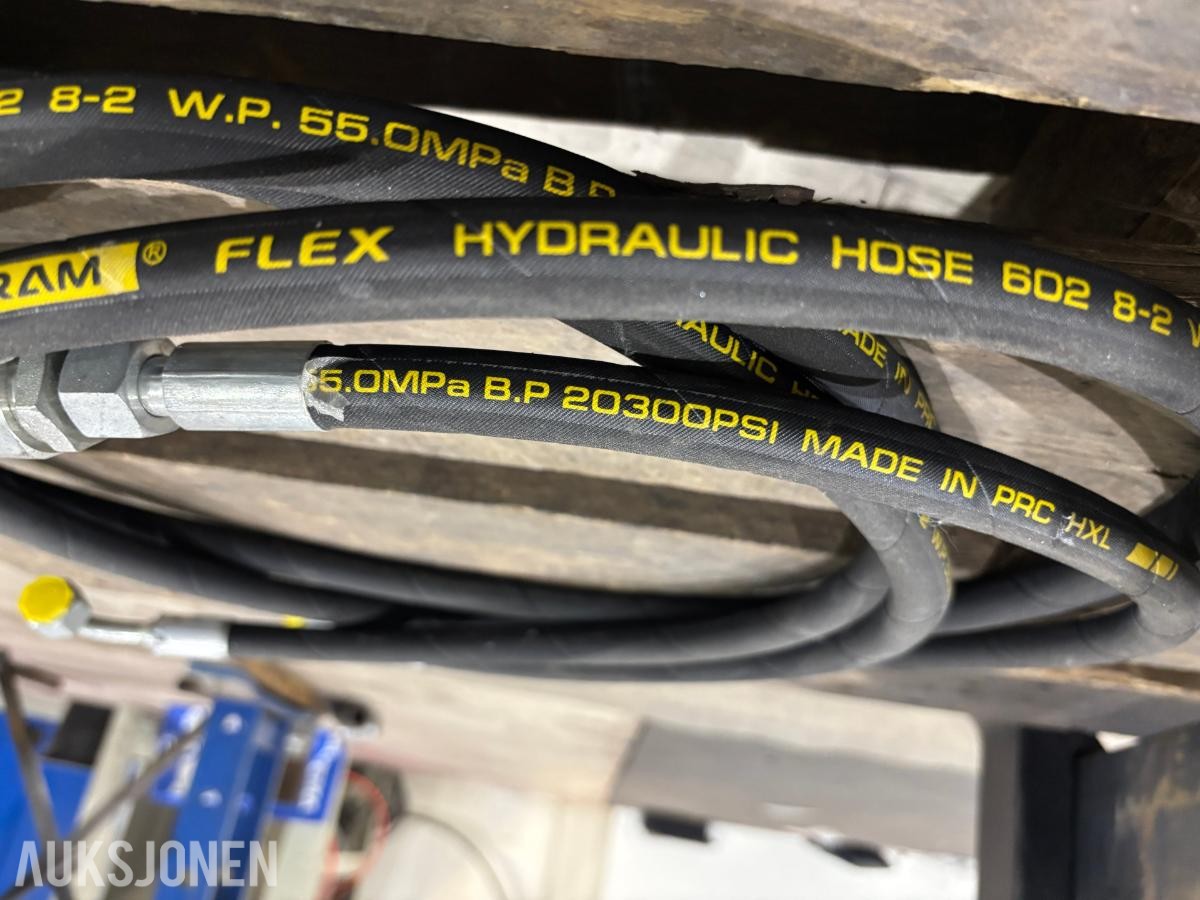 2024 Hydraulisk pallegaffel 2,5 tonn med Euro-kobling
