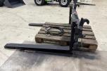 2024 Hydraulisk pallegaffel 2,5 tonn med Euro-kobling