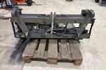 2024 Hydraulisk pallegaffel 2,5 tonn med Euro-kobling