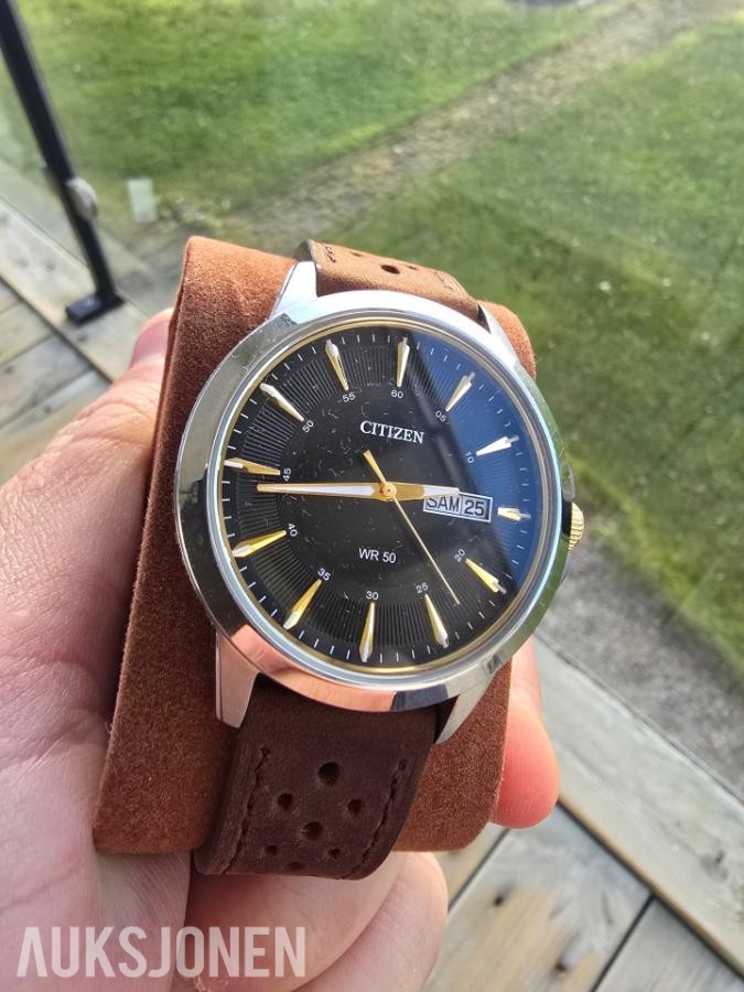 6 klokker i boks Seiko, Casio, Citizen